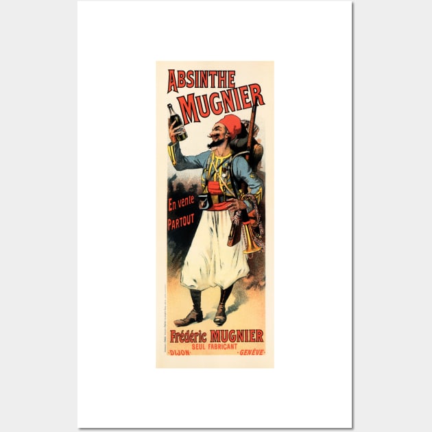 ABSINTHE MUGNIER 1895 by Lucien Lefevre in Maitres De L' Affiche Collection Wall Art by vintageposters